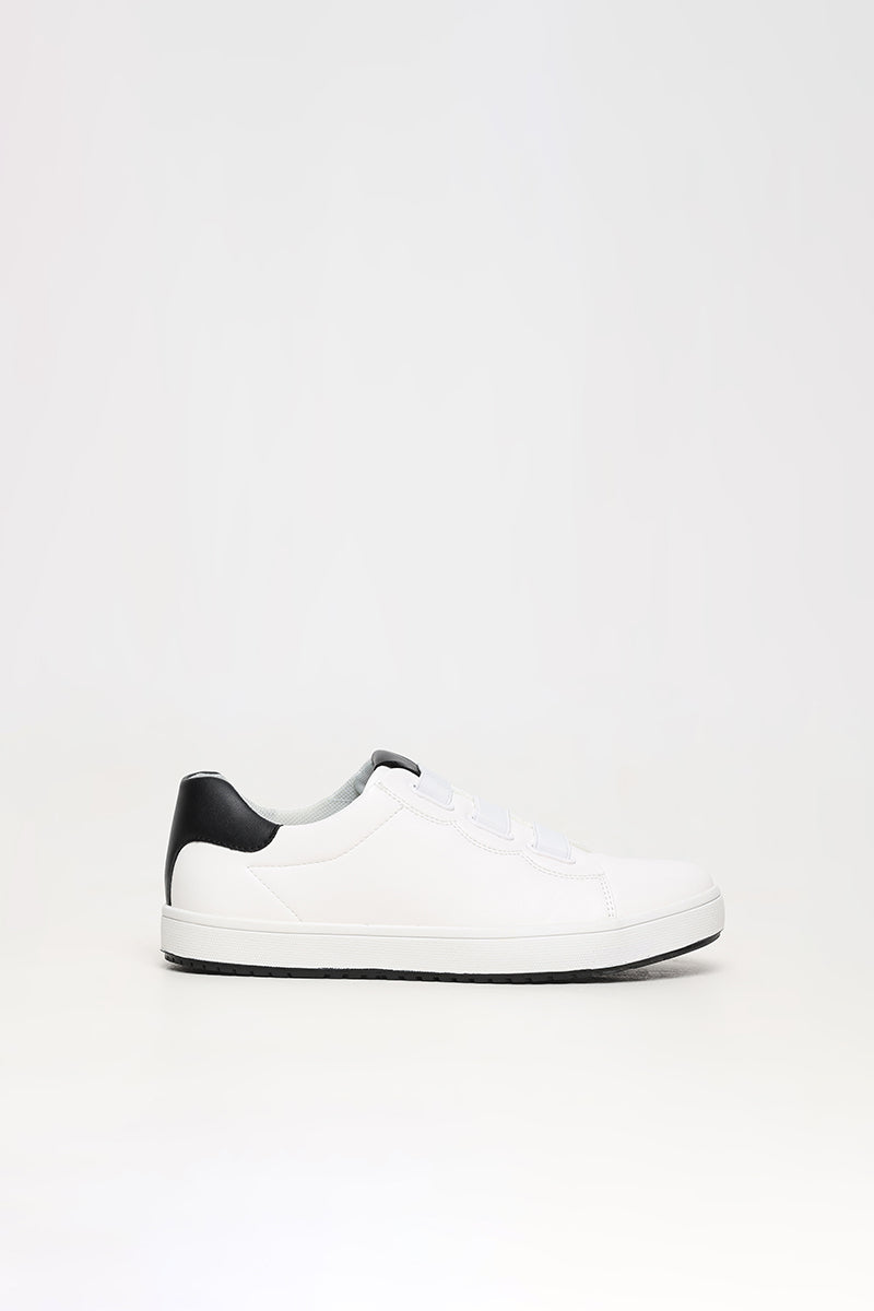 White Low Top Sneaker