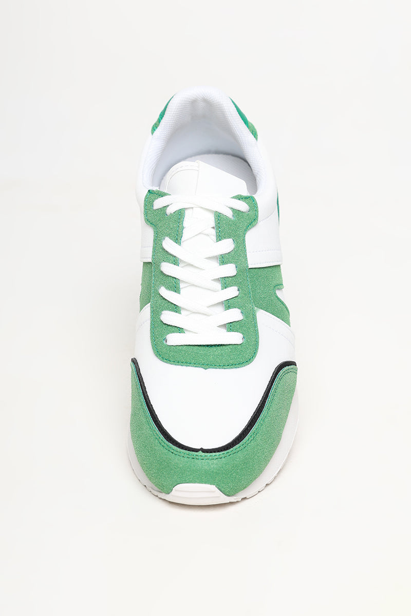 White & Green Trainer