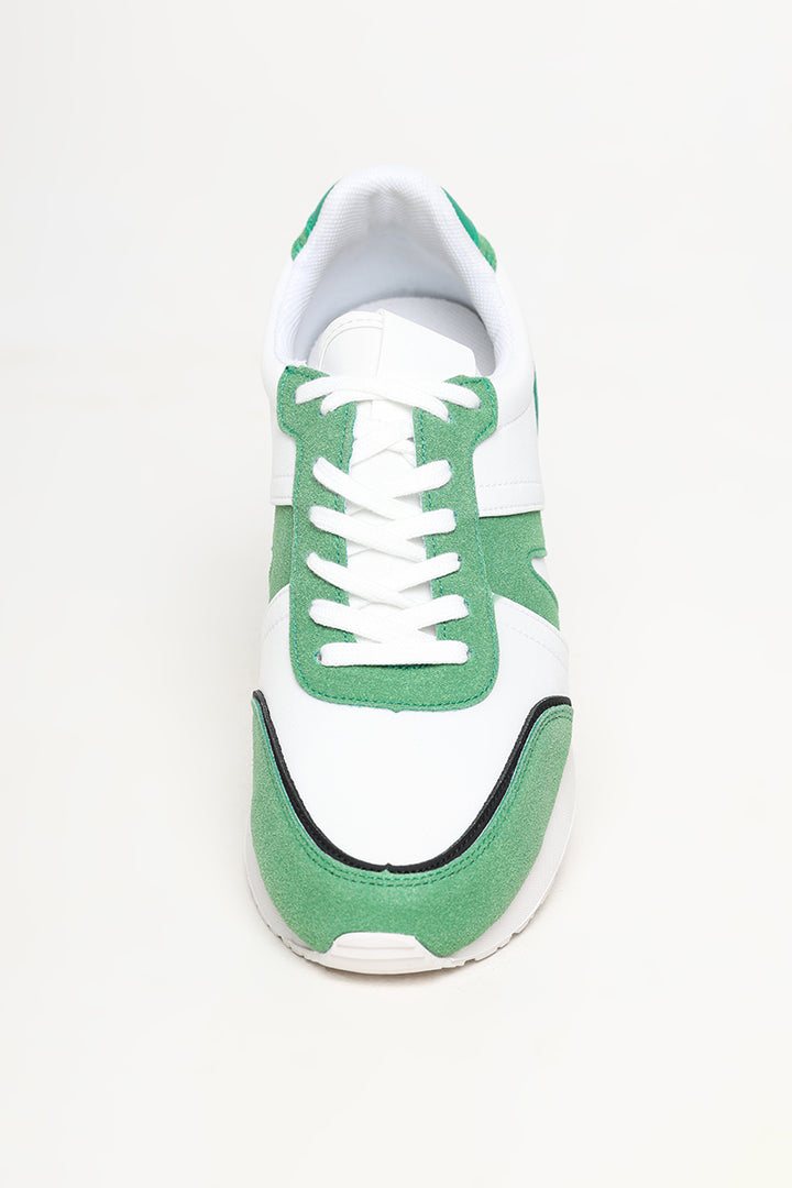 White & Green Trainer