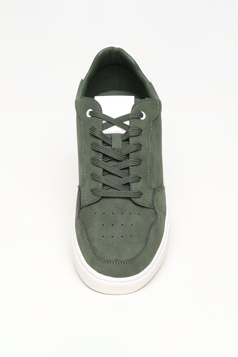 Military Green Low Top Sneaker