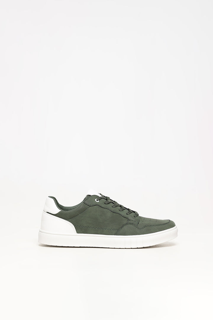 Military Green Low Top Sneaker