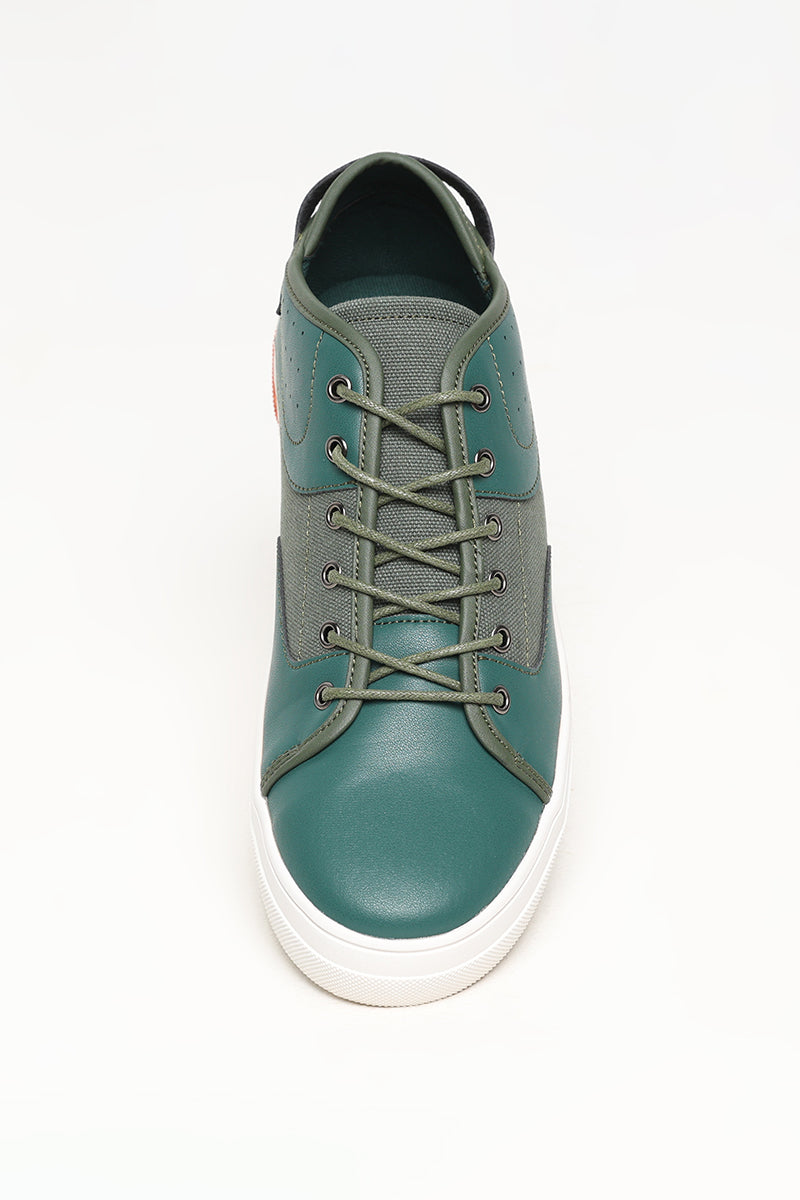 Dual Colour Low Top Sneaker