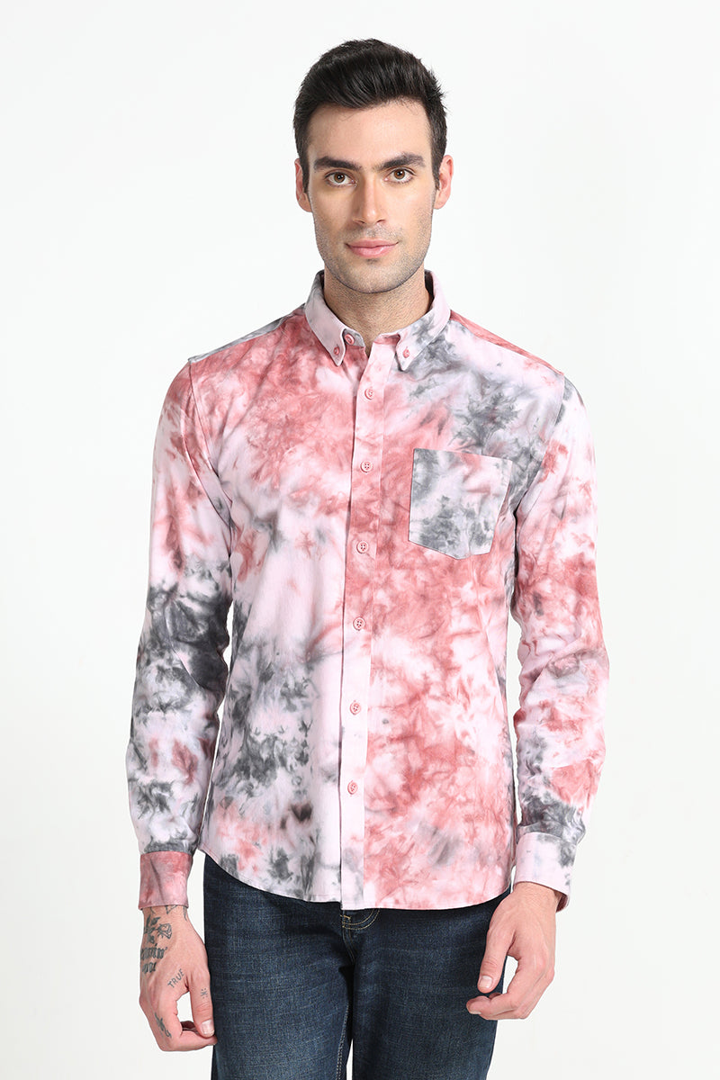 Cloudburst Pink Shirt