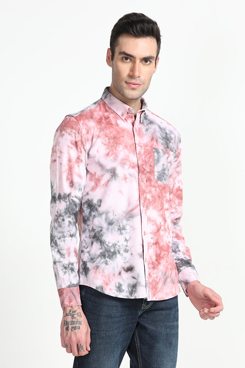 Cloudburst Pink Shirt