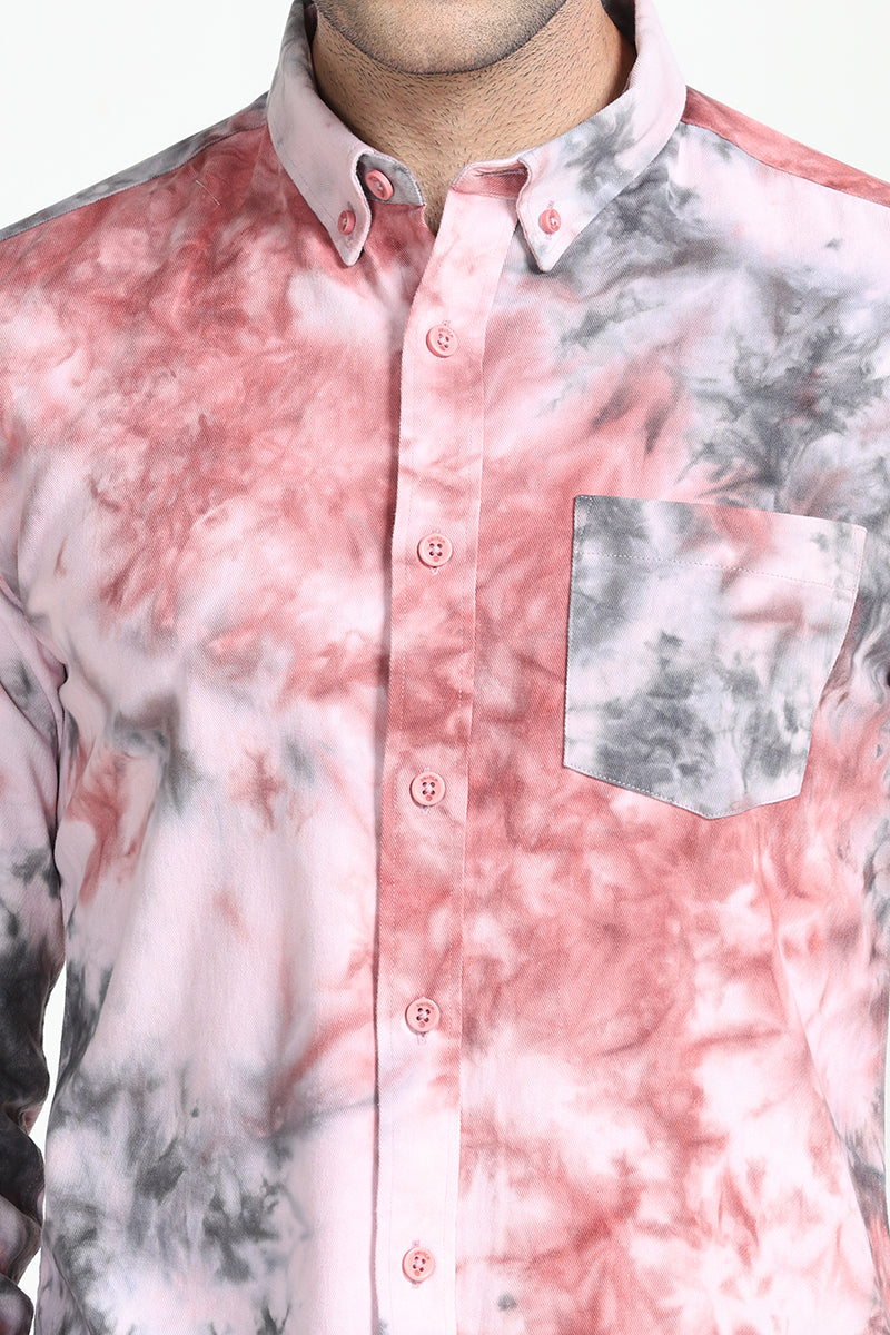 Cloudburst Pink Shirt