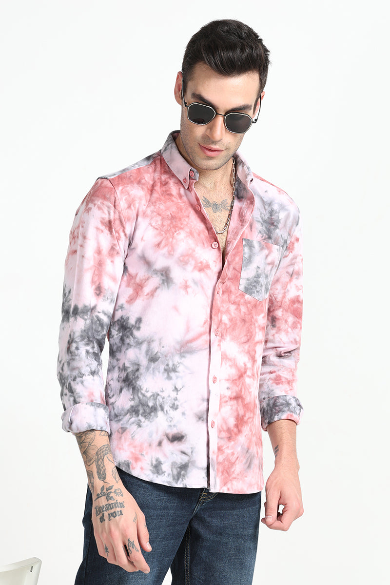 Cloudburst Pink Shirt