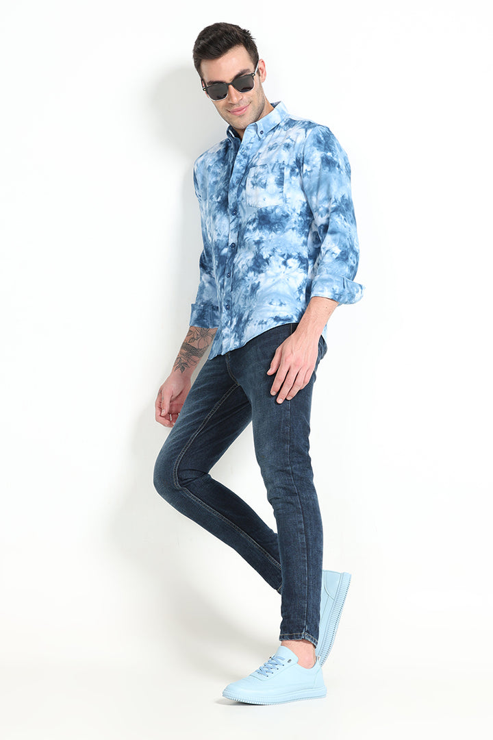 Cloudburst Blue Shirt