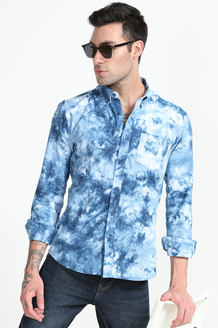 Cloudburst Blue Shirt