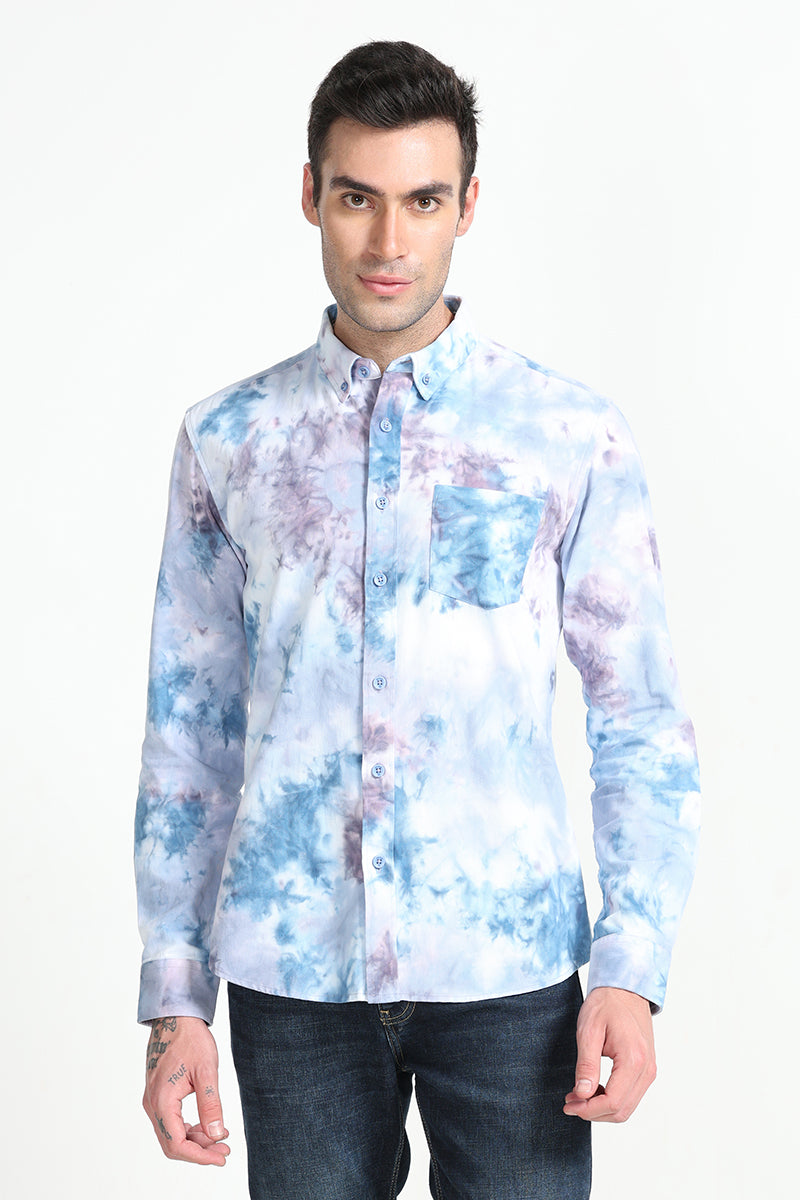 Cloudburst Sky Blue Shirt