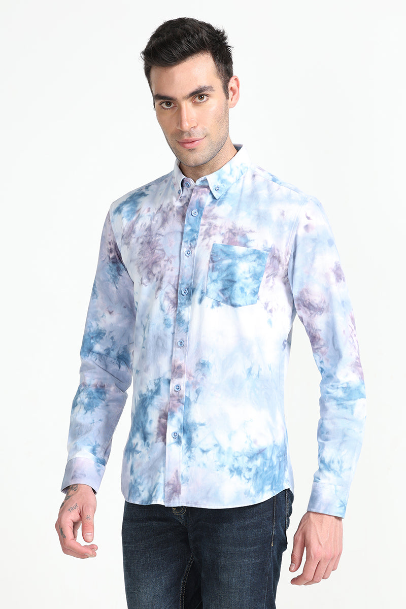 Cloudburst Sky Blue Shirt