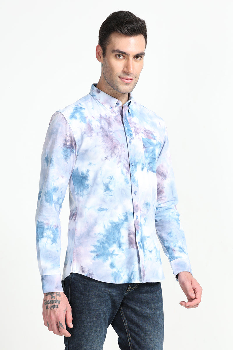 Cloudburst Sky Blue Shirt