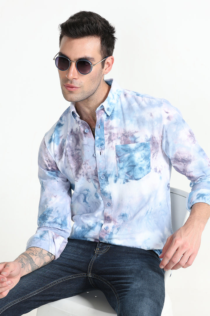 Cloudburst Sky Blue Shirt