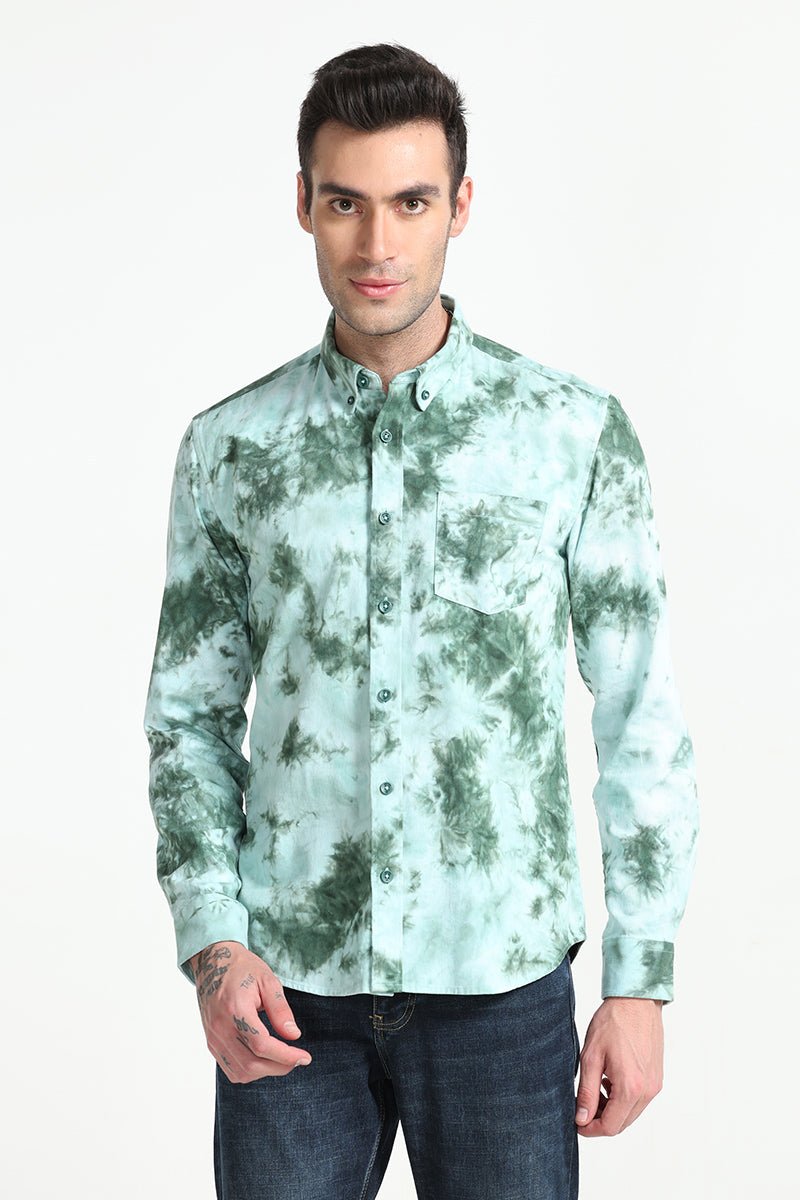 Cloudburst Green Shirt