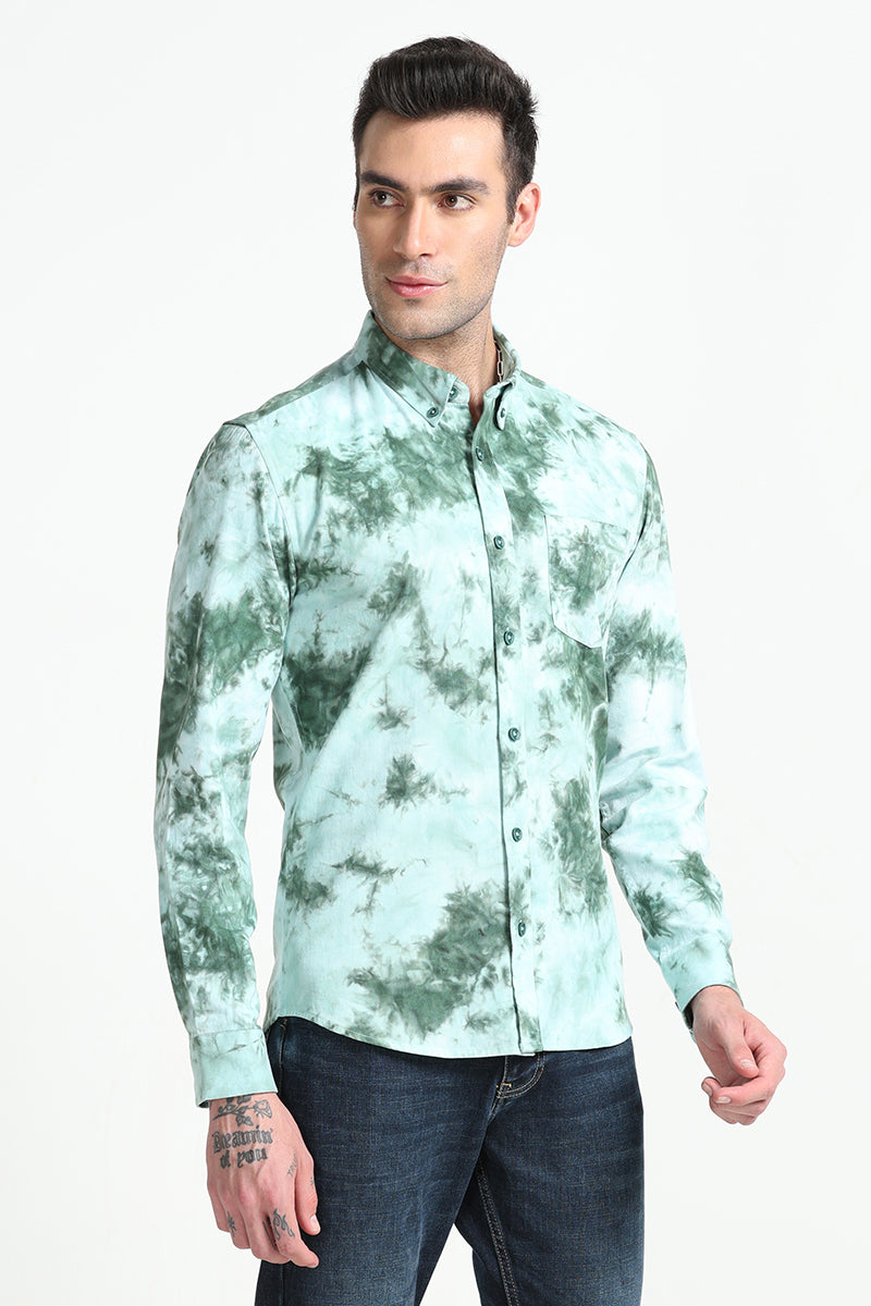 Cloudburst Green Shirt