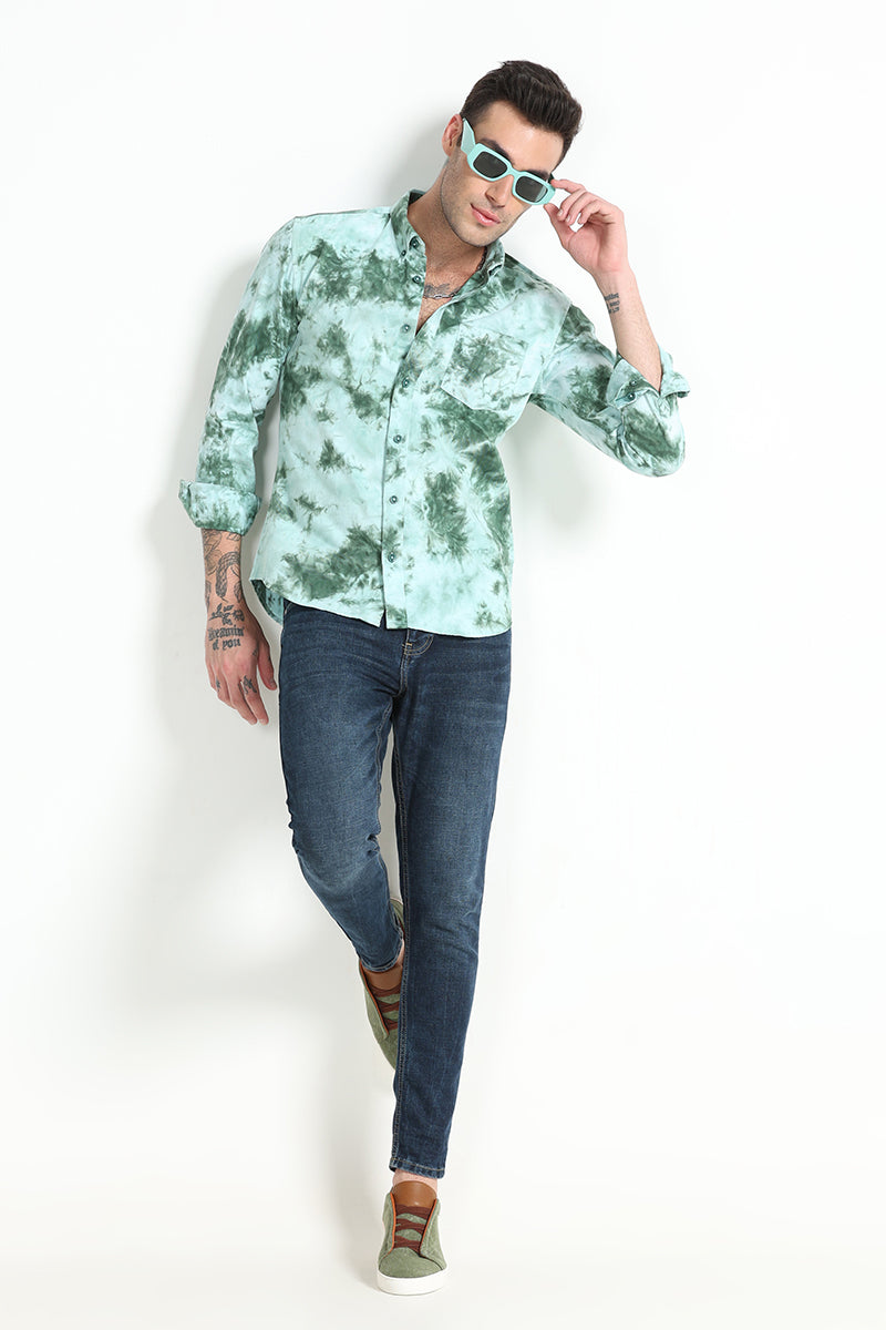 Cloudburst Green Shirt