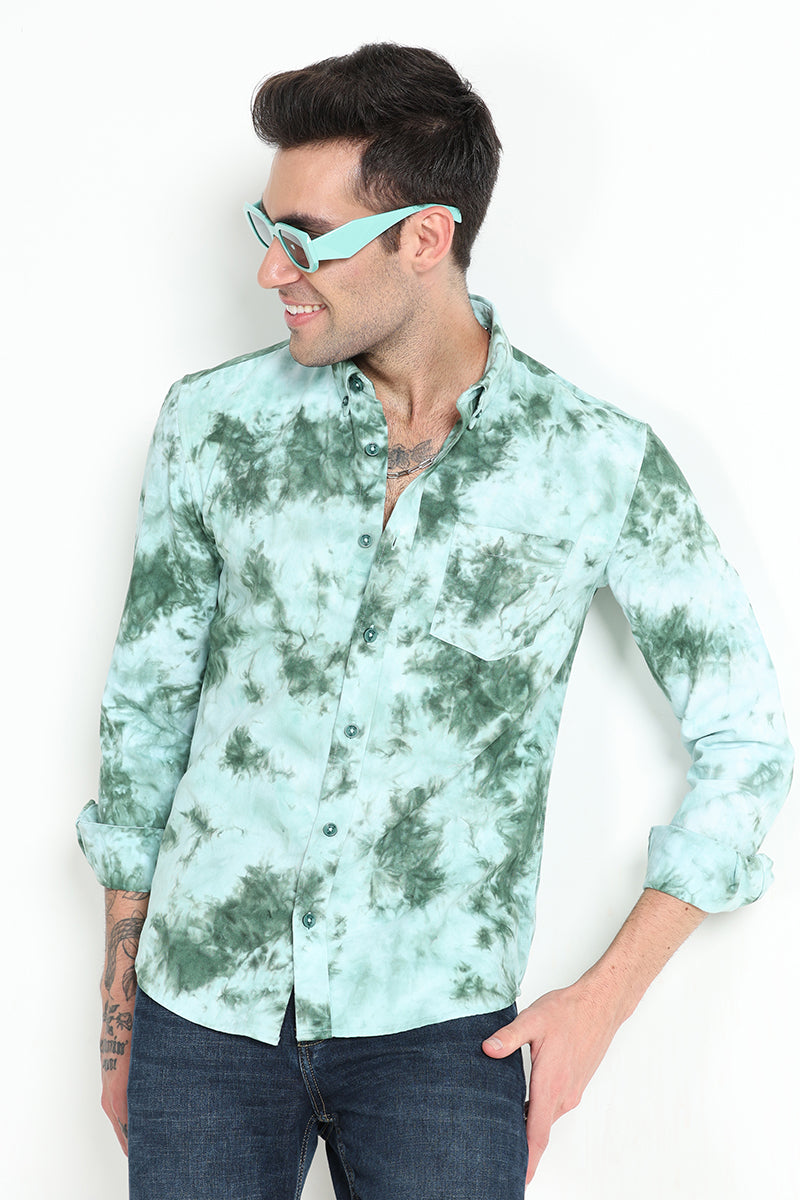 Cloudburst Green Shirt