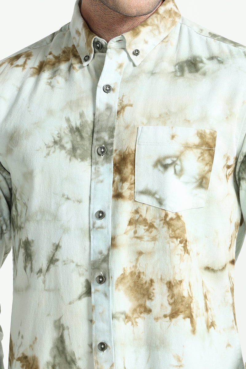 Cloudburst Light Green Shirt