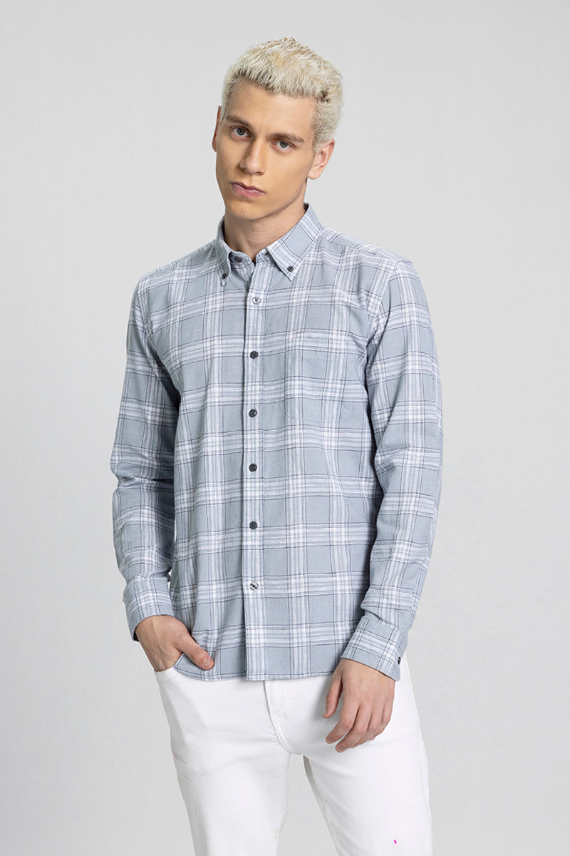 Frio Grey Checks Shirt