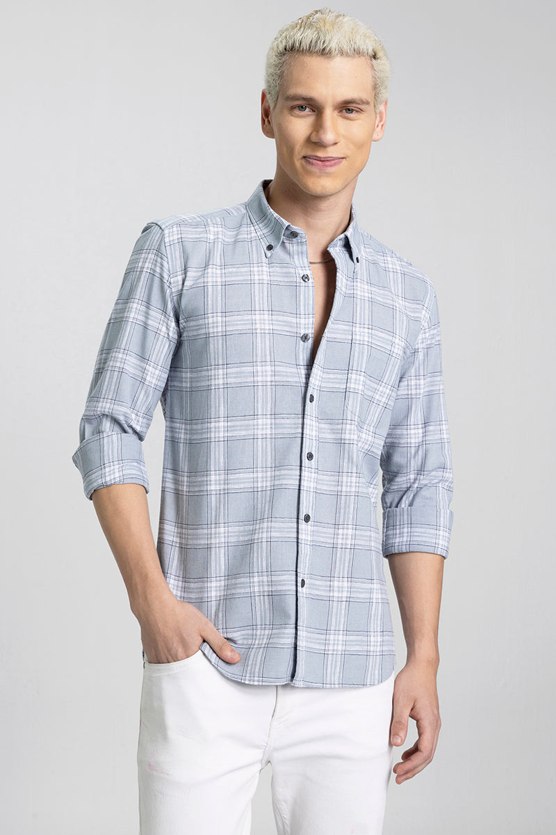 Frio Grey Checks Shirt