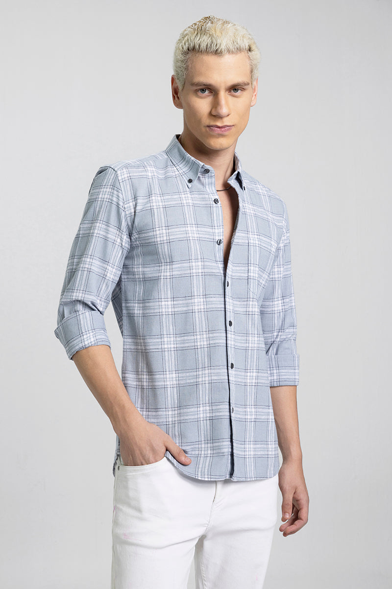 Frio Grey Checks Shirt