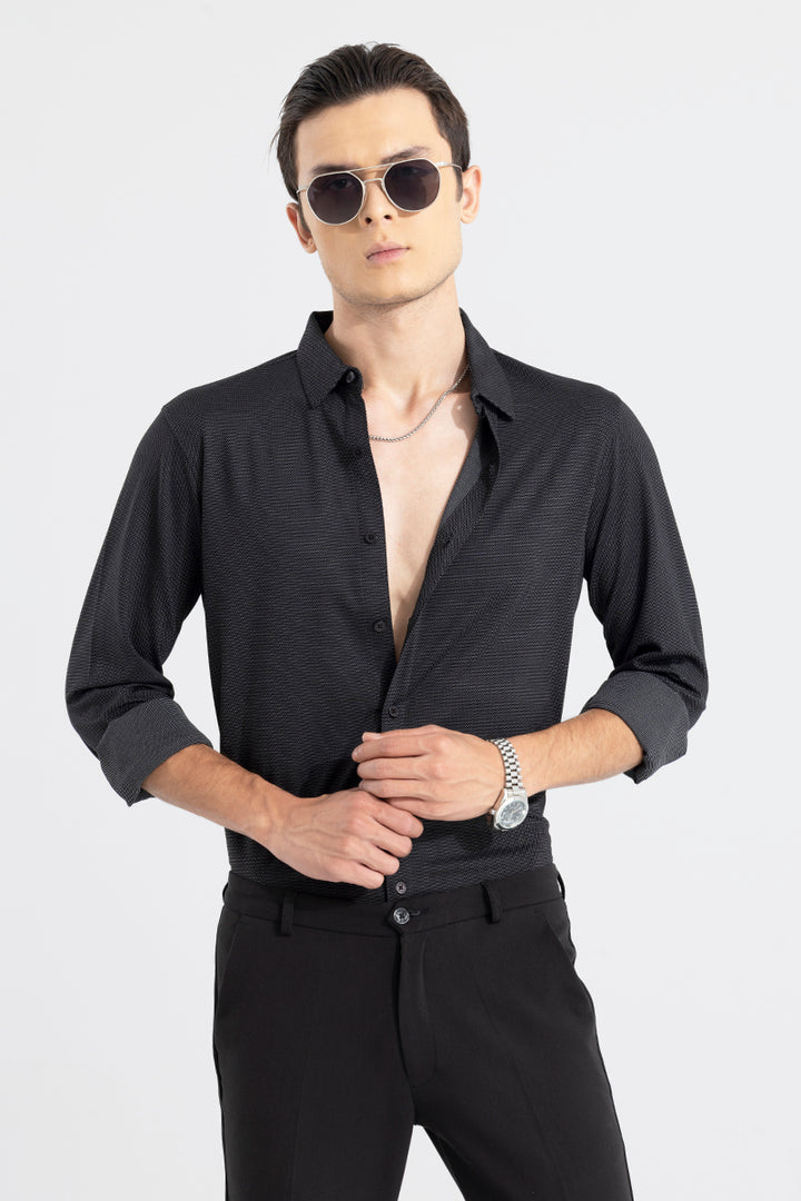 Flexile Black Shirt