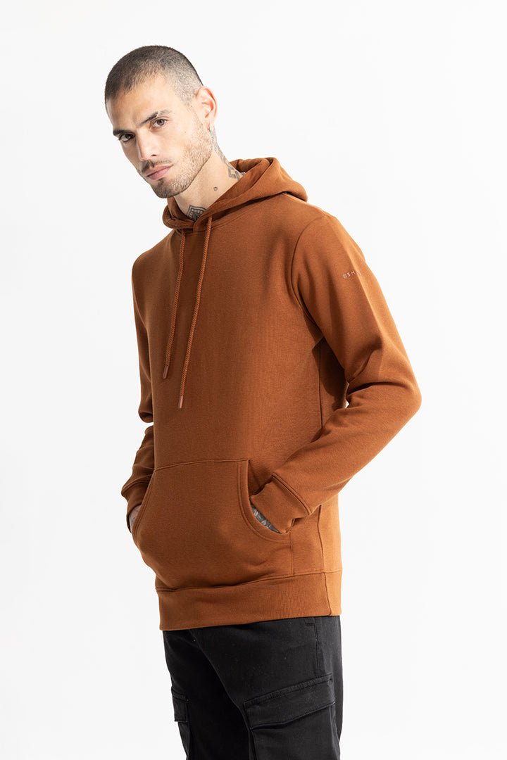 Glinter Brown Hoodie