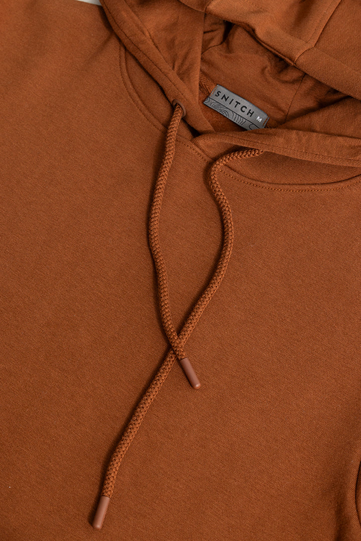 Glinter Brown Hoodie