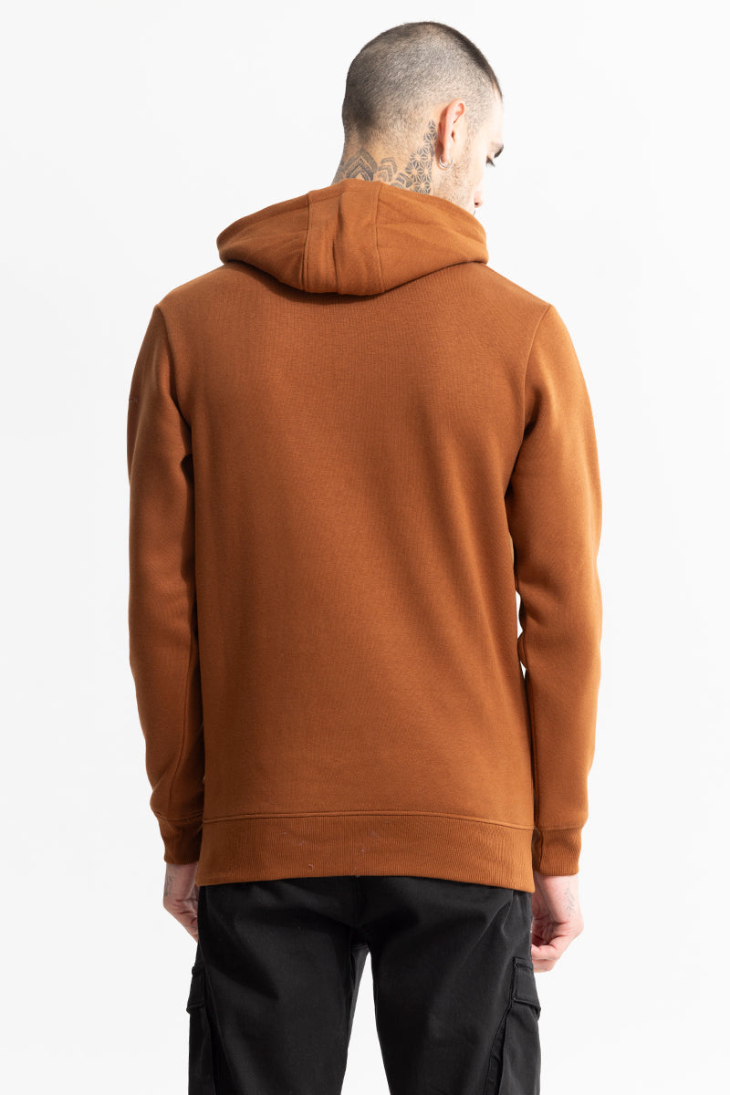 Glinter Brown Hoodie