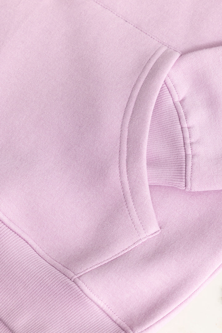 Glinter Pink Hoodie