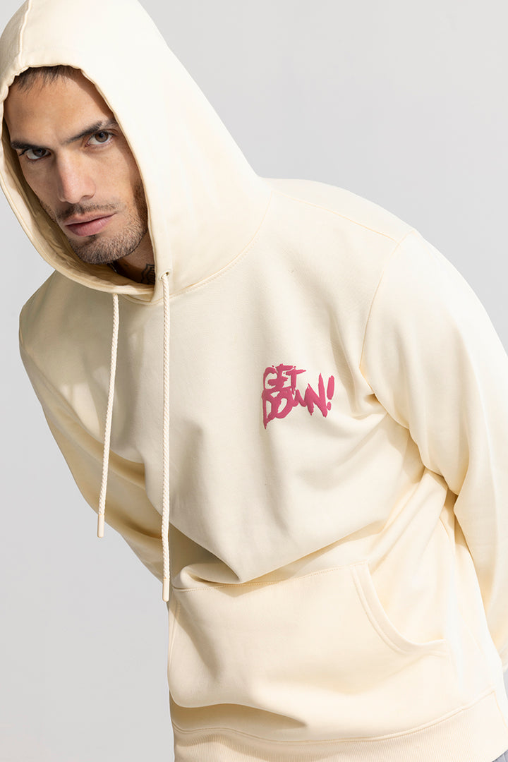 Get Down Cream Hoodie