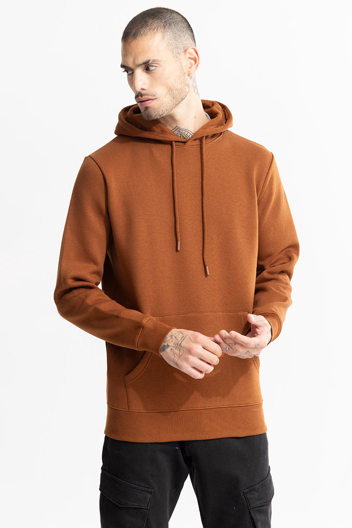 Glinter Brown Hoodie