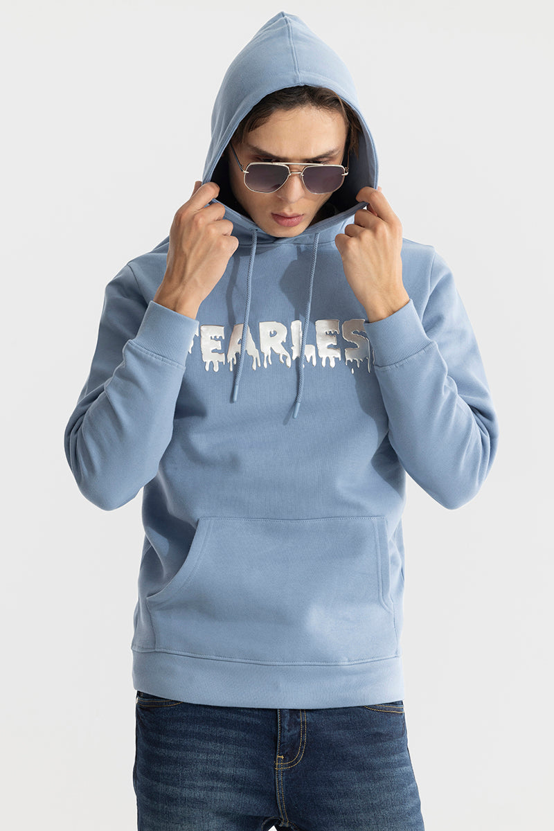 Fearless Blue Hoodie