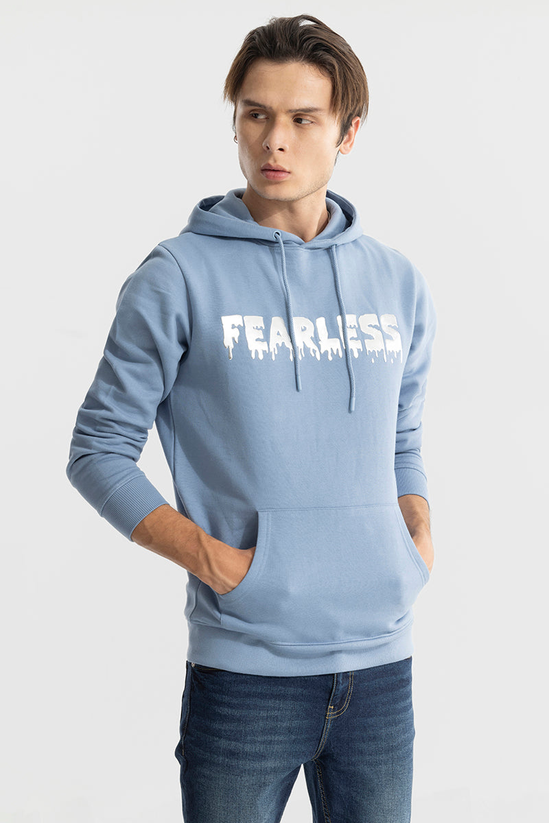 Fearless Blue Hoodie