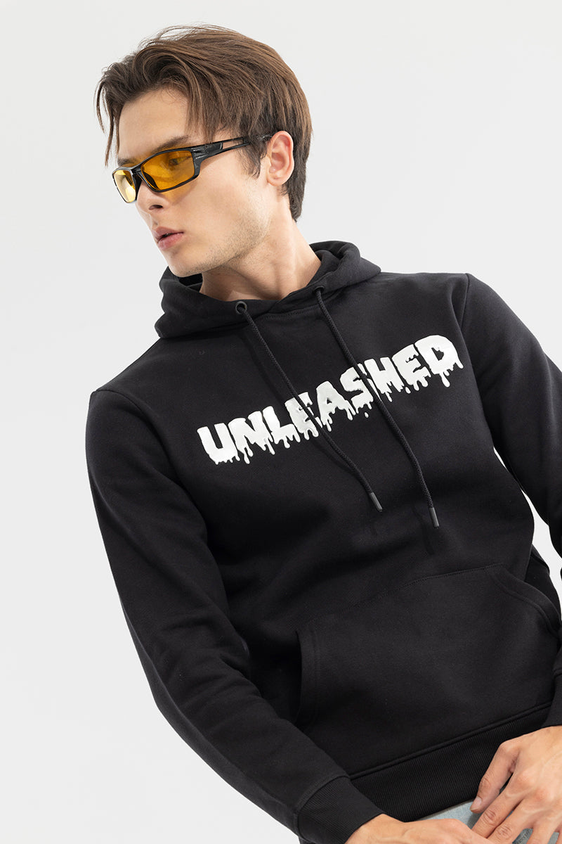 Unleashed Black Hoodie