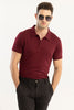 Pixicle Maroon Polo T-Shirt