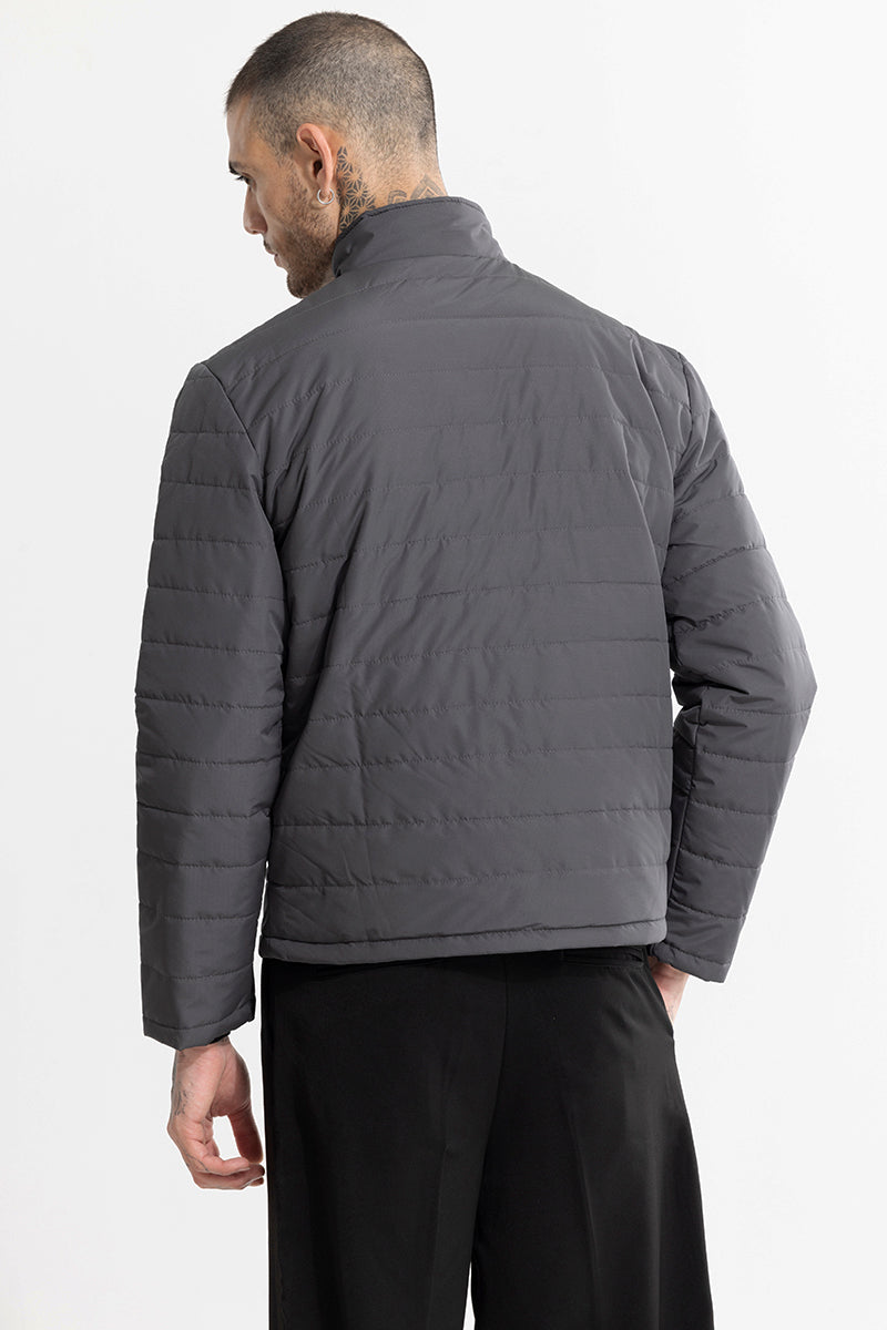 Gonfleur Grey Puffer Jacket