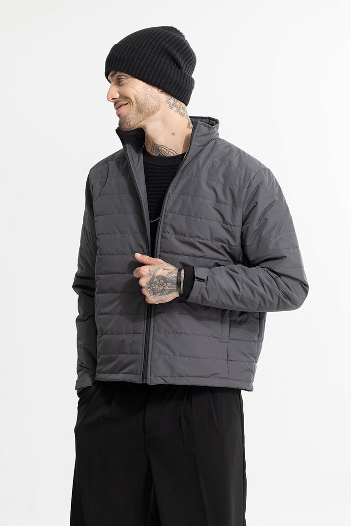 Gonfleur Grey Puffer Jacket