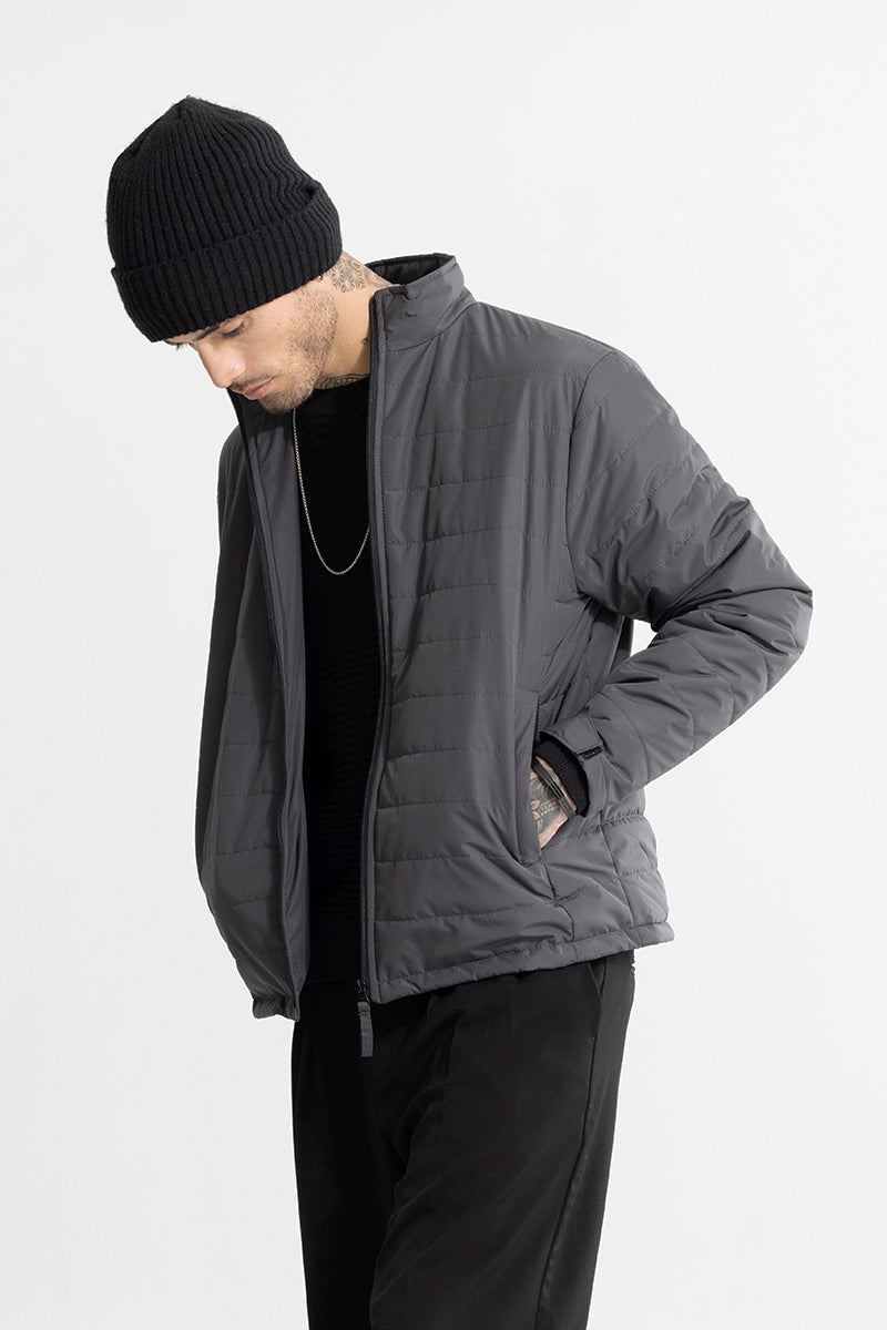 Gonfleur Grey Puffer Jacket