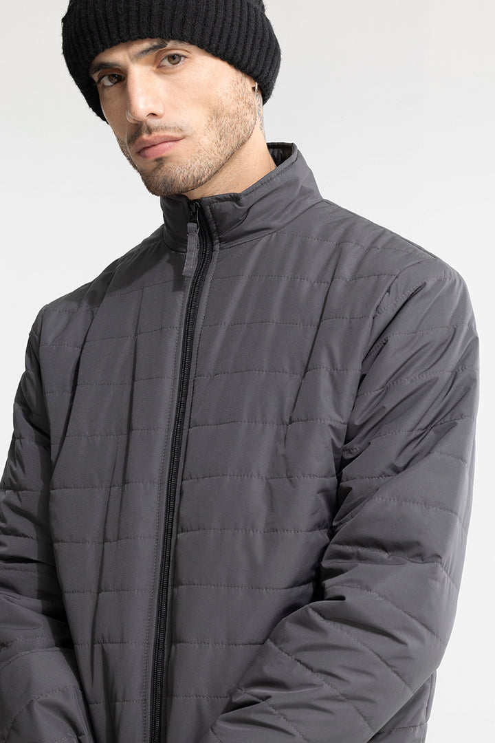 Gonfleur Grey Puffer Jacket