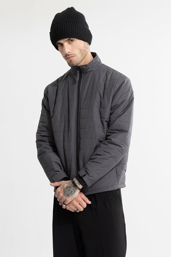 Gonfleur Grey Puffer Jacket