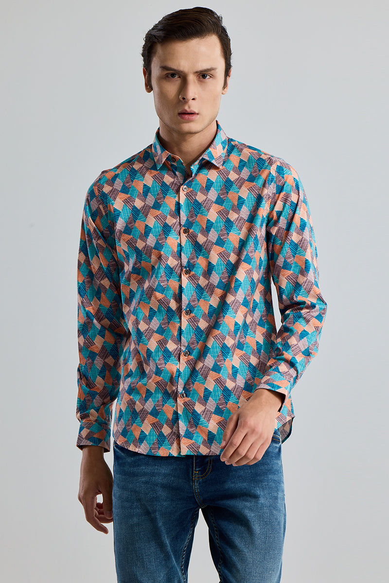 Tangle Triangle Multicolour Shirt