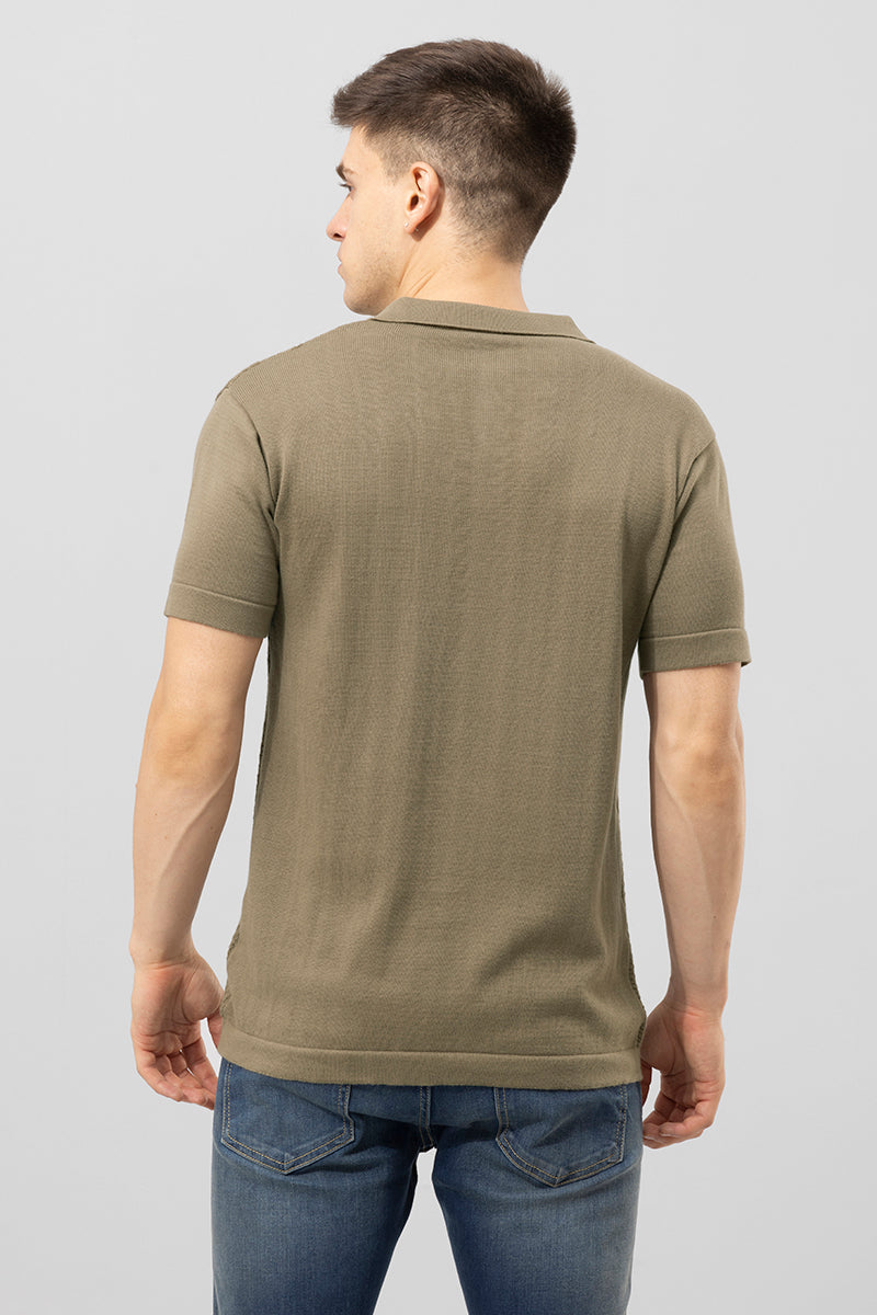 Canyon Olive Polo T-Shirt