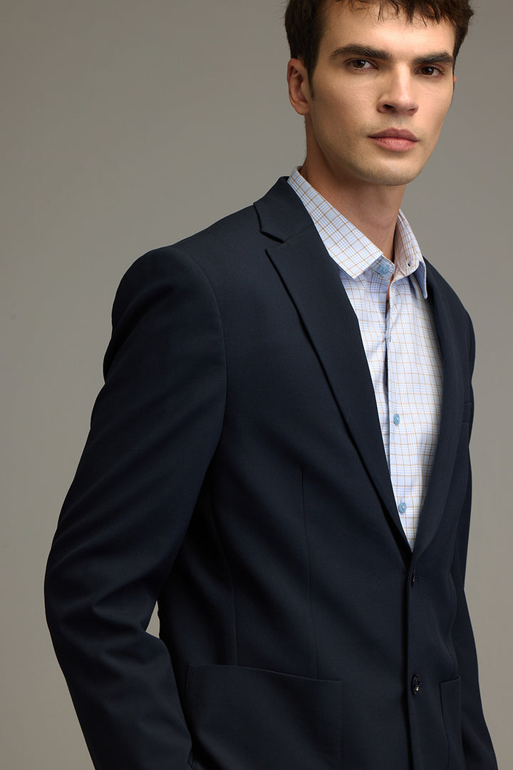 Signature Style Navy Suit Blazer