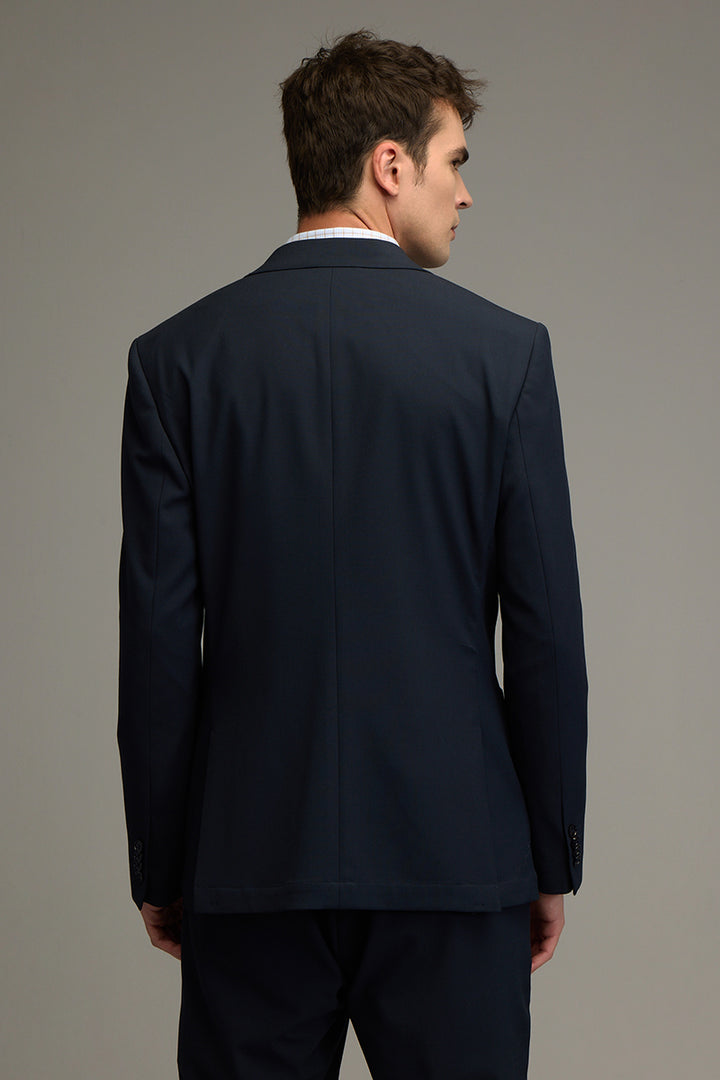 Signature Style Navy Suit Blazer