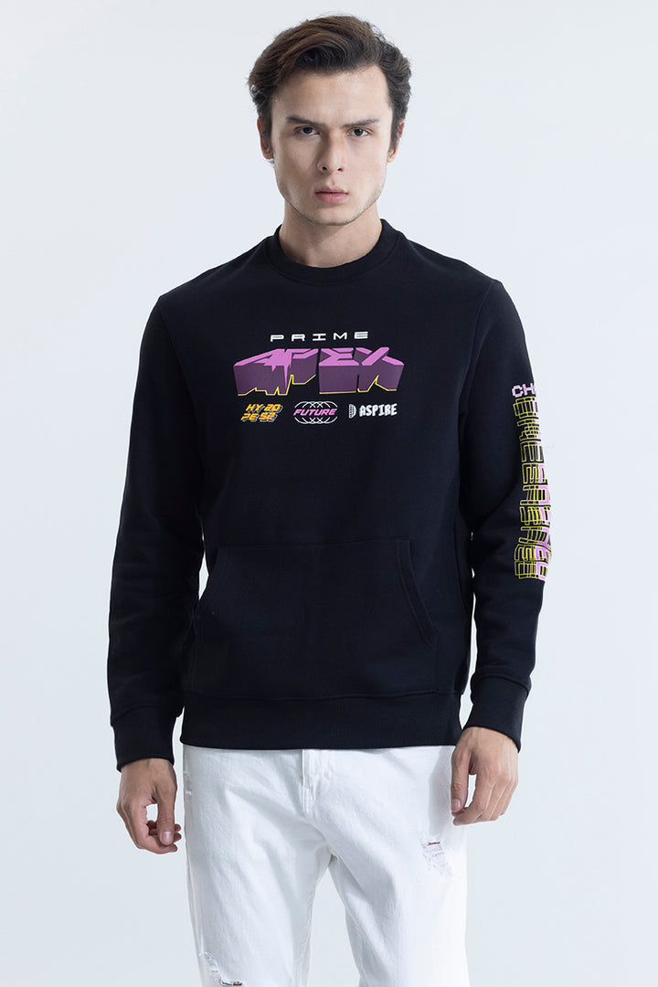 Prime Apex Black Racing Sweatshirt