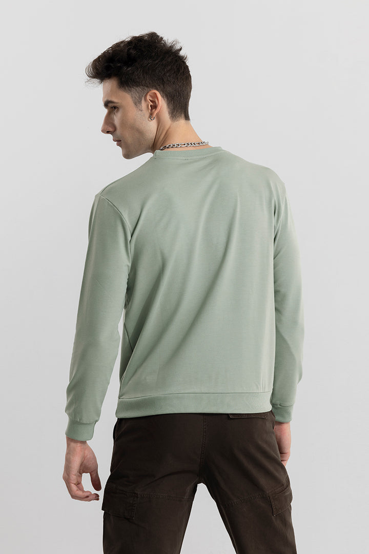 Logotype Green Sweatshirt