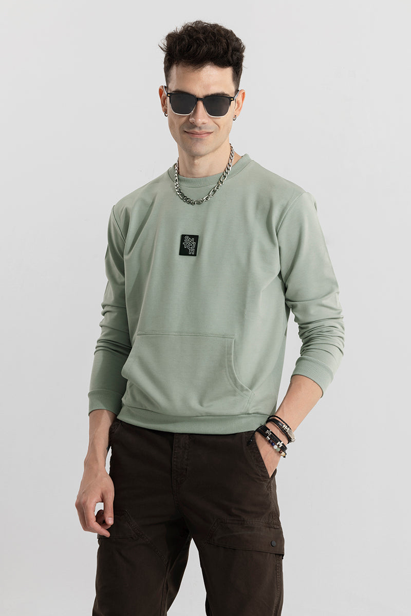 Logotype Green Sweatshirt