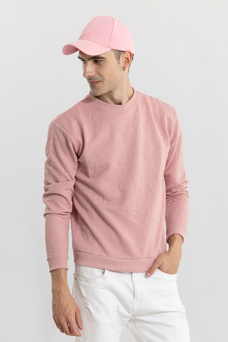 Pastel pink sweatshirt outlet mens