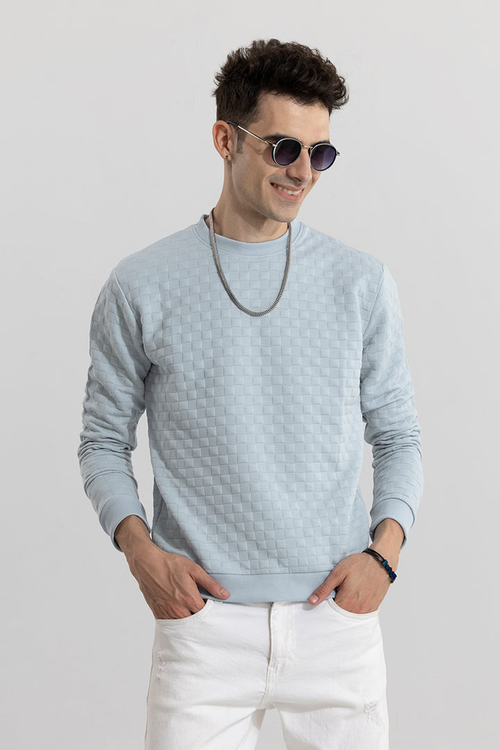 Pop Box Blue Sweatshirt