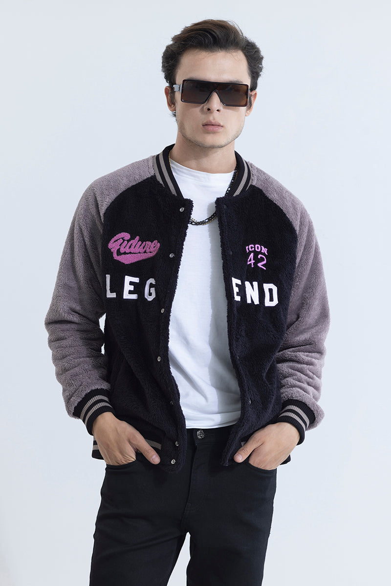 Legend Black Varsity Jacket